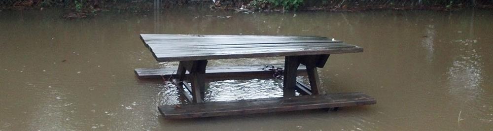 picnic table flood